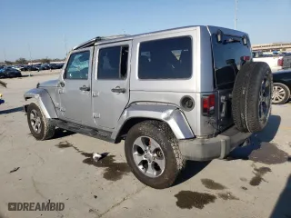 2016 Jeep Wrangler Unlimited 75th Anniversary with VIN 1C4BJWEG7GL255610, listed as a Copart auction lot 88994185 with 75,131 mi miles and Salvage Title. Bid and sale history available at carsss.com. Image 2.