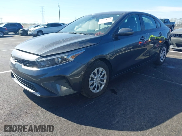 2023 Kia Forte LXS with VIN 3KPF24AD0PE508080, listed as a IAAI auction lot 41838744 with 19,933 mi miles. Bid and sale history available at carsss.com. Image 2.
