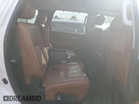 2020 Toyota Sequoia Platinum with VIN 5TDDY5G12LS174921, listed as a Copart auction lot 74451244 with 36,776 mi miles and Salvage Title. Bid and sale history available at carsss.com. Image 11.