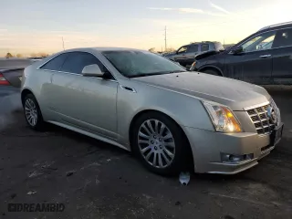 2013 Cadillac CTS Coupe Premium with VIN 1G6DS1E38D0107438, listed as a Copart auction lot 84558214 with 103,620 mi miles and Salvage Title. Bid and sale history available at carsss.com. Image 4.