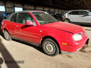2001 Volkswagen Cabrio GLS with VIN 3VWCC21V51M810228, listed as a Copart auction lot 49821975 with Not Provided miles and Salvage Title. Bid and sale history available at DreamBid. Image 4.