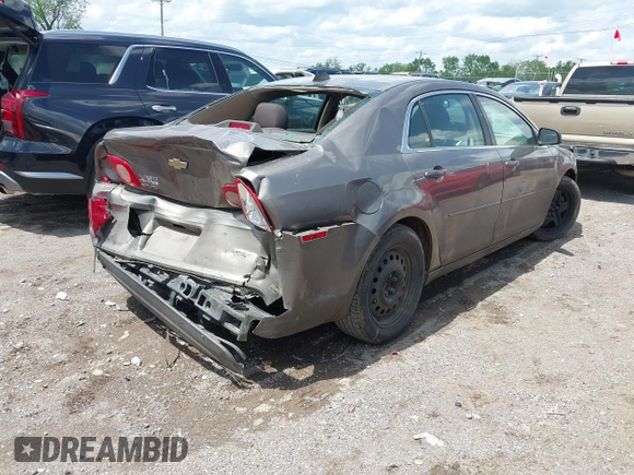 2012 Chevrolet Malibu 1LS with VIN 1G1ZB5E08CF154442, listed as a IAAI auction lot 42091369 with 248,089 mi miles and . Bid and sale history available at DreamBid. Image 4.