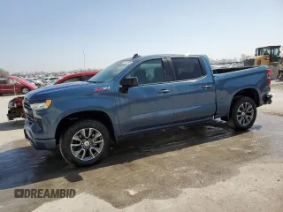 2024 Chevrolet Silverado 1500 RST with VIN 1GCUDEE82RZ190913, listed as a Copart auction lot 49437995 with 7,038 mi miles and Salvage Title. Bid and sale history available at carsss.com. Image 1.