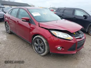 2014 Ford Focus SE with VIN 1FADP3F22EL439249, listed as a IAAI auction lot 41084476 with 58,475 mi miles and . Bid and sale history available at DreamBid. Image 1.