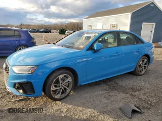 2021 Audi A4 S line Premium Plus with VIN WAUEAAF44MN006232, listed as a Copart auction lot 87285154 with 51,405 mi miles and Salvage Title. Bid and sale history available at DreamBid. Image 1.