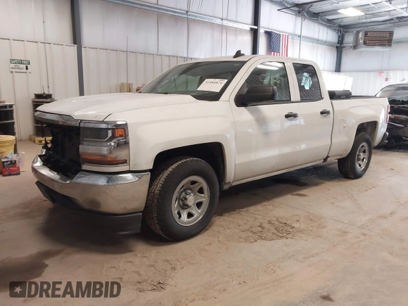 2018 Chevrolet Silverado 1500 Work Truck with VIN 1GCRCNEC5JZ336075, listed as a IAAI auction lot 41484871 with 160,283 mi miles. Bid and sale history available at carsss.com. Image 2.