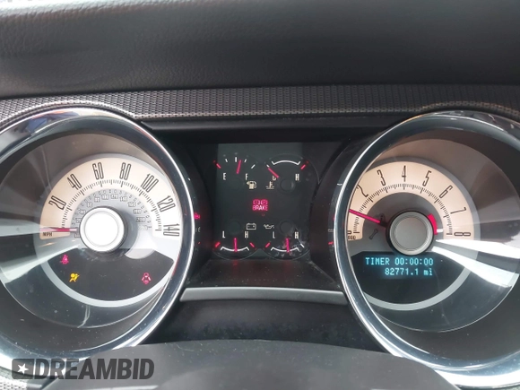 2010 Ford Mustang GT with VIN 1ZVBP8CH9A5104685, listed as a IAAI auction lot 41534828 with 82,771 mi miles and . Bid and sale history available at carsss.com. Image 7.