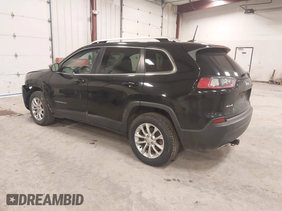 2019 Jeep Cherokee Latitude with VIN 1C4PJMCX6KD218841, listed as a IAAI auction lot 41826614 with 110,109 mi miles and . Bid and sale history available at DreamBid. Image 3.