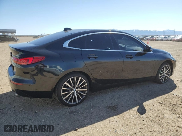 2020 BMW 2 Series 228i xDrive with VIN WBA73AK0XL7F85044, listed as a Copart auction lot 49100625 with 104,812 mi miles and Salvage Title. Bid and sale history available at carsss.com. Image 3.