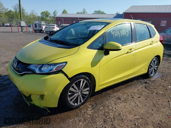2015 Honda Fit EX-L with VIN 3HGGK5H86FM747111, listed as a IAAI auction lot 42138647 with 88,360 mi miles and . Bid and sale history available at DreamBid. Image 2.