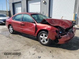 2002 Ford Taurus SES Standard with VIN 1FAFP55S92A191112, listed as a Copart auction lot 48329055 with 238,135 mi miles and Salvage Title. Bid and sale history available at carsss.com. Image 4.