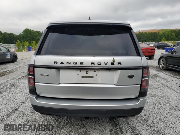 2018 Land Rover Range Rover HSE с VIN SALGS2RK5JA391739, выставлен на аукционе Copart как лот 57236845 с пробегом 108 601 миль миль и Списание • Salvage title. История ставок и продаж доступна на DreamBid. Изображение 6.