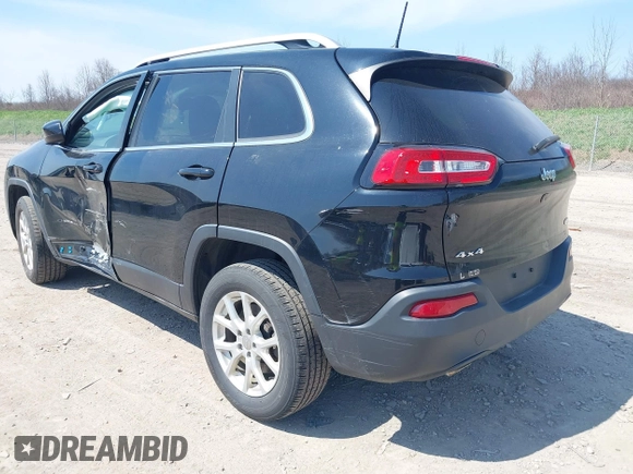 2017 Jeep Cherokee Latitude with VIN 1C4PJMCB4HD234565, listed as a IAAI auction lot 42102106 with 93,556 mi miles and . Bid and sale history available at DreamBid. Image 3.