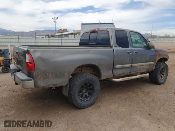 2006 Toyota Tundra SR5 with VIN 5TBRU34156S484746, listed as a Copart auction lot 53384365 with 217,109 mi miles and Salvage Title. Bid and sale history available at carsss.com. Image 3.