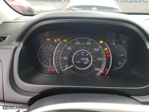 2014 Honda CR-V LX with VIN 2HKRM4H3XEH658744, listed as a Copart auction lot 52847985 with 112,238 mi miles and Salvage Title. Bid and sale history available at carsss.com. Image 9.