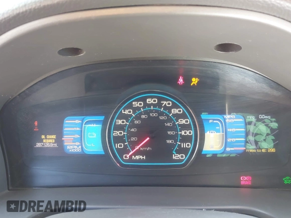 2010 Ford Fusion Hybrid with VIN 3FADP0L32AR342981, listed as a IAAI auction lot 42062235 with 287,126 mi miles. Bid and sale history available at carsss.com. Image 7.