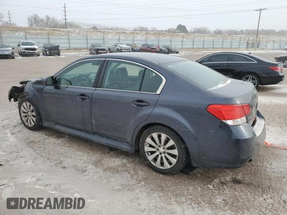 2010 Subaru Legacy Limited с VIN 4S3BMBJ63A3219630, выставлен на аукционе Copart как лот 87854295 с пробегом 179 482 миль миль и На запчасти • Non repairable. История ставок и продаж доступна на DreamBid. Изображение 2.
