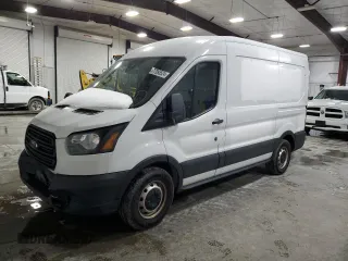 2019 Ford Transit with VIN 1FTYE1CMXKKB76439, listed as a Copart auction lot 43841795 with 232,061 mi miles and Salvage Title. Bid and sale history available at DreamBid. Image 1.