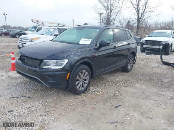 2018 Volkswagen Tiguan S with VIN 3VV0B7AX5JM109066, listed as a IAAI auction lot 41866569 with 83,448 mi miles. Bid and sale history available at carsss.com. Image 23.