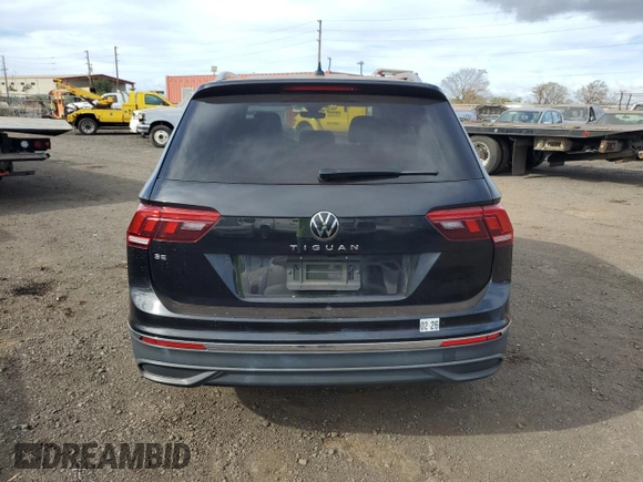 2024 Volkswagen Tiguan SE с VIN 3VV3B7AX9RM046921, выставлен на аукционе Copart как лот 62069405 с пробегом 23 787 миль миль и Чистый • Clean title. История ставок и продаж доступна на DreamBid. Изображение 6.