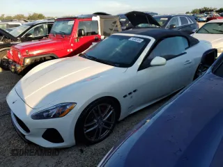 2019 Maserati GranTurismo Convertible Sport with VIN ZAM45VMA9K0344167, listed as a Copart auction lot 74383104 with 5,651 mi miles and Non Repairable. Bid and sale history available at carsss.com. Image 1.