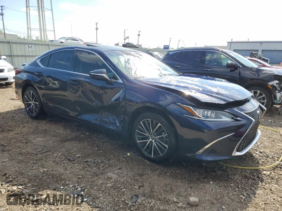 2022 Lexus ES 250 with VIN 58AD11D16NU008728, listed as a Copart auction lot 62880365 with 92,857 mi miles and Salvage title. Bid and sale history available at DreamBid. Image 4.