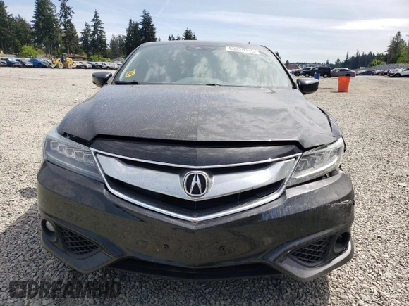 2017 Acura ILX Premium with VIN 19UDE2F81HA008725, listed as a Copart auction lot 53920115 with 92,181 mi miles and Salvage title. Bid and sale history available at DreamBid. Image 5.