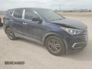 2017 Hyundai Santa Fe 2.4L with VIN 5XYZT3LB7HG489726, listed as a Copart auction lot 48418395 with 56,591 mi miles and Salvage title. Bid and sale history available at DreamBid. Image 4.