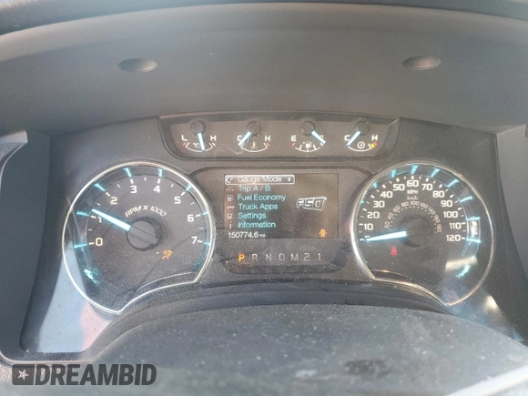 2011 Ford F-150 XL with VIN 1FTFX1ET1BKE04995, listed as a Copart auction lot 88969585 with 150,774 mi miles and Clean Title. Bid and sale history available at carsss.com. Image 9.