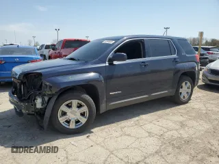 2015 GMC Terrain SLE with VIN 2GKALMEK2F6266251, listed as a Copart auction lot 53896605 with 109,501 mi miles and Clean title. Bid and sale history available at DreamBid. Image 1.