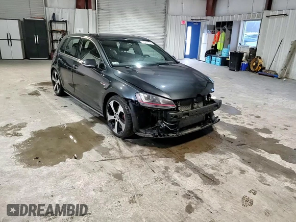 2015 Volkswagen Golf GTI SE with VIN 3VW5T7AU4FM097486, listed as a Copart auction lot 45706255 with 130,561 mi miles and Salvage Title. Bid and sale history available at carsss.com. Image 14.
