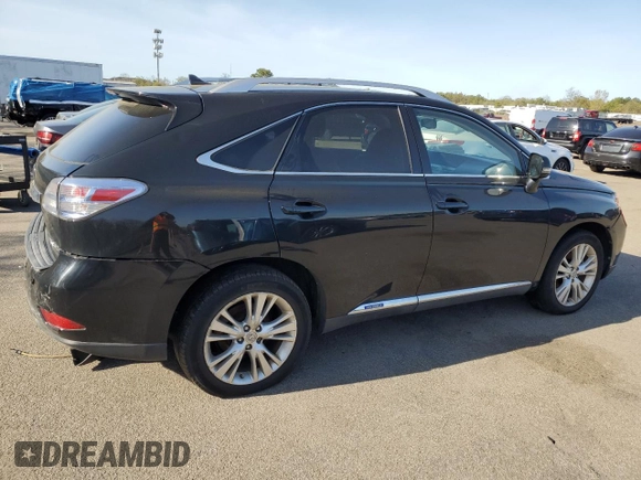 2010 Lexus RX 450h with VIN JTJBC1BA3A2017471, listed as a Copart auction lot 55138655 with 167,245 mi miles and Non repairable. Bid and sale history available at DreamBid. Image 3.