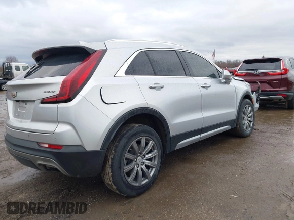 2020 Cadillac XT4 AWD Premium Luxury with VIN 1GYFZDR49LF056320, listed as a IAAI auction lot 41222965 with 78,615 mi miles and . Bid and sale history available at DreamBid. Image 4.