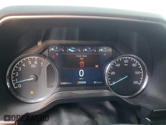 2021 Ford F-150 XL with VIN 1FTFW1E84MKD22275, listed as a Copart auction lot 56565655 with 92,867 mi miles and Salvage title. Bid and sale history available at DreamBid. Image 9.