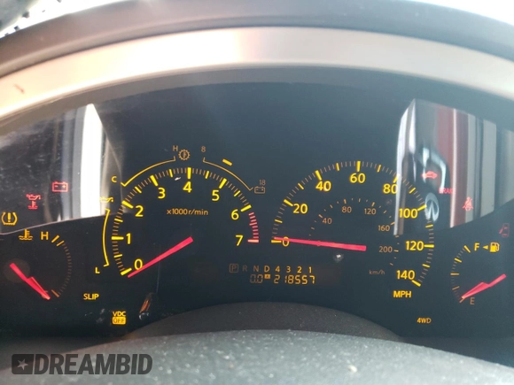 2007 Infiniti QX56 z VIN 5N3AA08C87N806622, wystawiony jako Copart lot #57411845 z przebiegiem 218 557 mil mil oraz Czysty tytuł • Clean title. Historia ofert i sprzedaży dostępna na DreamBid. Obrazek 9.