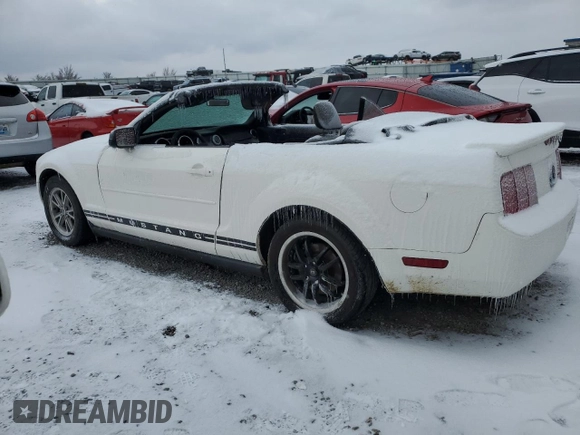 2007 Ford Mustang Deluxe with VIN 1ZVFT84N975330400, listed as a Copart auction lot 87208114 with 159,369 mi miles and Salvage title. Bid and sale history available at DreamBid. Image 2.