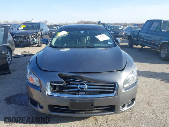 2014 Nissan Maxima 3.5 S with VIN 1N4AA5AP4EC476676, listed as a IAAI auction lot 41853243 with 104,616 mi miles. Bid and sale history available at carsss.com. Image 12.