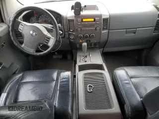 2005 Nissan Titan SE with VIN 1N6BA07B75N578164, listed as a Copart auction lot 41829305 with 200,105 mi miles and Salvage Title. Bid and sale history available at DreamBid. Image 8.