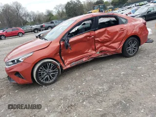 2024 Kia Forte GT-Line with VIN 3KPF54AD3RE716822, listed as a Copart auction lot 51407225 with 22,072 mi miles and Salvage Title. Bid and sale history available at carsss.com. Image 1.