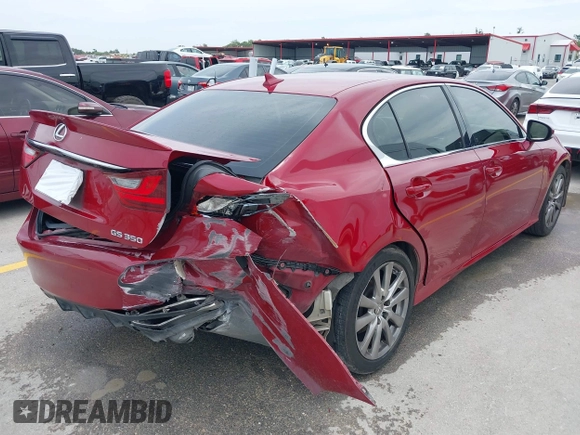 2014 Lexus GS 350 with VIN JTHBE1BL5E5043040, listed as a IAAI auction lot 42407759 with 177,477 mi miles and . Bid and sale history available at DreamBid. Image 6.