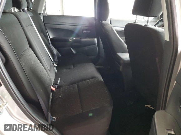 2021 Mitsubishi Outlander SE with VIN JA4APVAUXMU025835, listed as a Copart auction lot 50597345 with 86,866 mi miles and Salvage title. Bid and sale history available at DreamBid. Image 10.