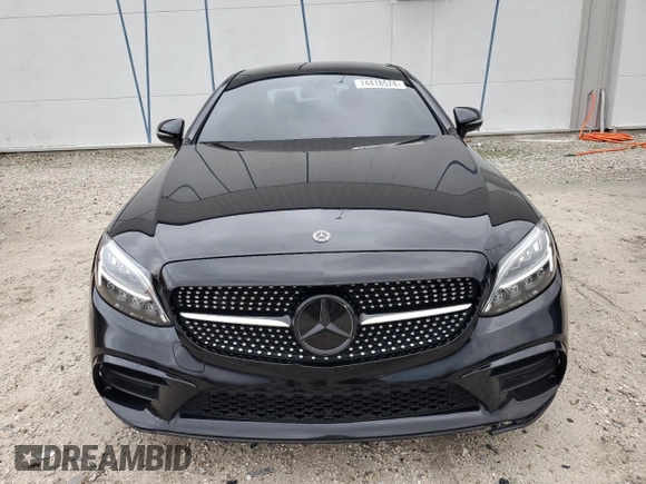 2021 Mercedes-Benz C 300 z VIN W1KWJ8DB8MG066249, wystawiony jako Copart lot #74418574 z przebiegiem 58 332 mil mil oraz Nie do naprawy • Non repairable. Historia ofert i sprzedaży dostępna na DreamBid. Obrazek 5.