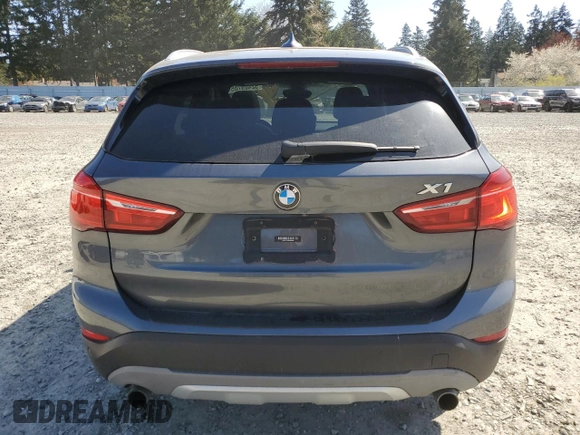 2016 BMW X1 xDrive28i with VIN WBXHT3C39GP882906, listed as a Copart auction lot 52409705 with 57,019 mi miles and Salvage Title. Bid and sale history available at carsss.com. Image 6.