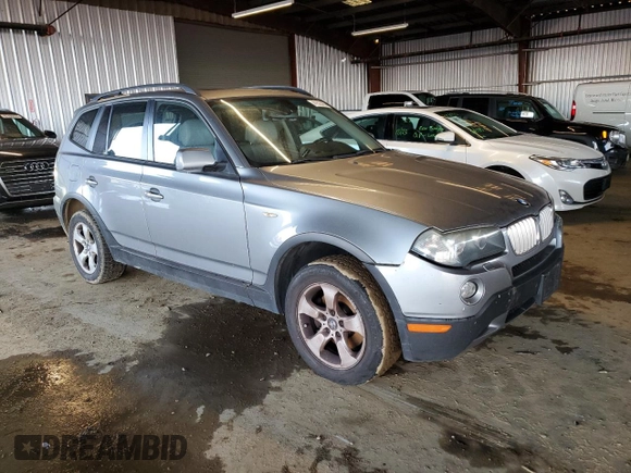2008 BMW X3 3.0si with VIN WBXPC93498WJ07651, listed as a Copart auction lot 41523435 with 169,001 mi miles and Clean Title. Bid and sale history available at carsss.com. Image 4.