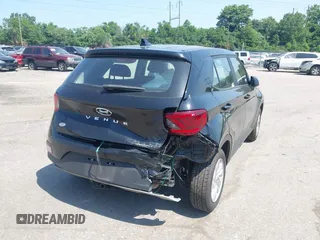2022 Hyundai Venue SE with VIN KMHRB8A37NU207652, listed as a IAAI auction lot 42536051 with 36,828 mi miles and . Bid and sale history available at DreamBid. Image 6.