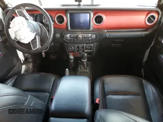 2022 Jeep Gladiator Rubicon with VIN 1C6JJTBG3NL103293, listed as a Copart auction lot 45599755 with Not provided miles and Salvage title. Bid and sale history available at DreamBid. Image 8.