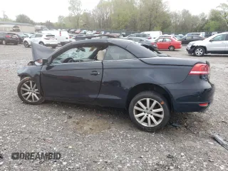 2013 Volkswagen Eos Komfort with VIN WVWBW8AH1DV006523, listed as a Copart auction lot 52037965 with 77,746 mi miles and Salvage Title. Bid and sale history available at DreamBid. Image 2.