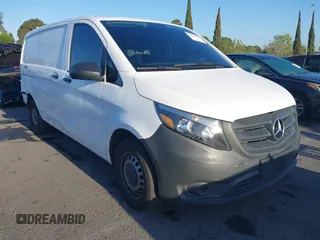 2022 Mercedes-Benz Metris Cargo with VIN W1YV0BEY8N3960426, listed as a IAAI auction lot 42019330 with 37,038 mi miles. Bid and sale history available at carsss.com. Image 1.