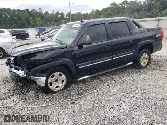 2006 Chevrolet Avalanche Z71 with VIN 3GNEK12Z46G235871, listed as a Copart auction lot 69469594 with 0 mi miles and Salvage Title. Bid and sale history available at carsss.com. Image 1.