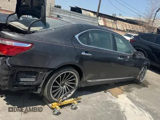2009 Lexus LS 600h L with VIN JTHDU46F995010372, listed as a Copart auction lot 62783465 with Not provided miles and Salvage title. Bid and sale history available at DreamBid. Image 4.
